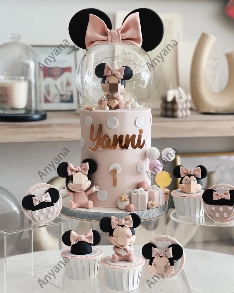 Anyana ribbon bowknot bow tie cutter set cookie impression mold plastic cutter fondant sugar paste cutter gum paste Modelling Tools for Cake Cupcake Toppers Decoration Pack of 3 - Image 2